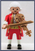 Wolfgang Amadeus Mozart from Playmobil - History manufactured by Playmobil [Loose]
