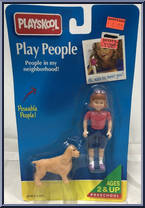 Girl / Dog Action Figure