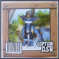 Captain Ash from Plunderlings - Basic Series manufactured by Lone Coconut [Back]