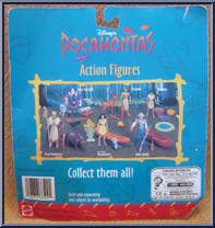 John Smith from Pocahontas - Basic Series manufactured by Mattel [Back]