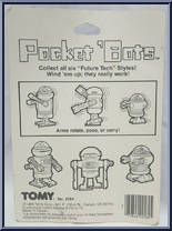 Bot #1 from Pocket Bots - Basic Series manufactured by Tomy [Back]
