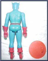 Captain America from Pocket Super Heroes - White Card manufactured by Mego [Loose]