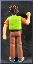 Vulpix and Trainer Brock from Pokemon - Basic Series manufactured by Hasbro [Loose]