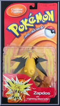 Zapdos from Pokemon - Combat Figures manufactured by Hasbro [Front]