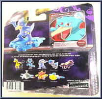 Golduck from Pokemon - Battle Dimension - Battle Links manufactured by Jakks Pacific [Back]