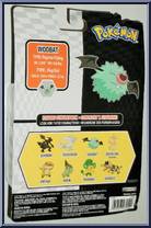 Woobat from Pokemon - Black & White - Basic Series manufactured by Jakks Pacific [Back]