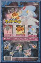 Kricketot / Azelf / Wormadam (Trash Cloak) from Pokemon - Diamond and Pearl - 3-Packs manufactured by Jakks Pacific [Back]