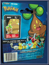 Bonsly from Pokemon - Battle Frontier manufactured by Jakks Pacific [Back]