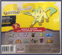 Leafeon from Pokemon - Mini manufactured by Jakks Pacific [Back]