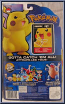 Pikachu from Pokemon - Battle Frontier manufactured by Jakks Pacific [Back]