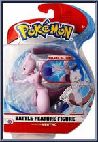Mewtwo from Pokemon - Battle Feature Figures manufactured by Jazwares [Front]