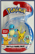 Pikachu / Squirtle Action Figure