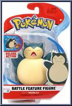 Snorlax from Pokemon - Battle Feature Figures manufactured by Jazwares [Front]