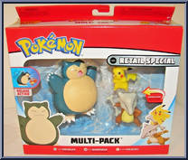 Snorlax / Marowax / Pikachu Action Figure