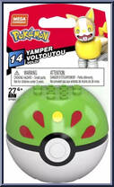 Yamper (Voltoutou) from Pokemon - Poke Ball - Series 14 manufactured by Mega Brands [Front]
