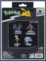 Mega Charizard (Mega-Dracaufeu X) (Trainer Team) from Pokemon Select - Series 9 manufactured by Jazwares [Back]