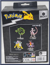 Raikou (Trainer Team) from Pokemon Select - Series 6 manufactured by Jazwares [Back]