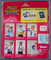 Wacky Wallet from Police Academy - Role Playing manufactured by Kenner [Back]