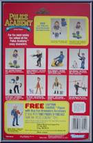 Zed (Police Skateboard) from Police Academy - Series 1 manufactured by Kenner [Back]