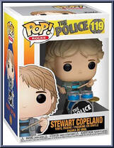 Stewart Copeland from Police (Rock Band) - Pop! Vinyl Figures manufactured by Funko [Front]