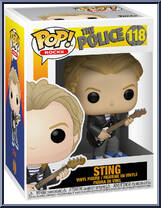 Sting from Police (Rock Band) - Pop! Vinyl Figures manufactured by Funko [Front]