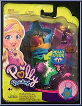 Blue Star from Polly Pocket - Polly Stick manufactured by Mattel [Front]