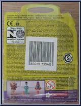 Lea (Super Hero) from Polly Pocket - Basic Series manufactured by Mattel [Back]