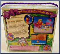 Pooh's Picnic from Pooh - Collectible Friends manufactured by Mattel [Back]