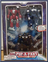 Robot Set #1 from Pop-A-Part - Basic Series manufactured by Polyfect [Front]