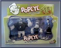 Bluto, Popeye Olive Oyl (Black & White) Action Figure