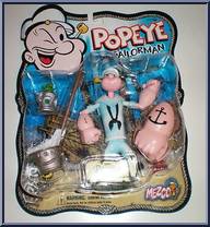 Popeye (Sailor) from Popeye - Series 2 manufactured by Mezco [Front]