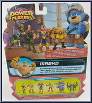 Masko from Power Players - Basic Series manufactured by Playmates [Back]