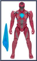 Red Ranger Action Hero from Power Rangers 2017 Movie - Action Heroes manufactured by Bandai [Loose]