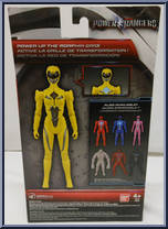 Morphin Power Yellow Ranger from Power Rangers 2017 Movie - Morphin manufactured by Bandai [Back]