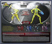 Then and Now - Yellow Ranger from Power Rangers 2017 Movie - Then and Now manufactured by Bandai [Back]
