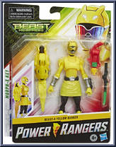 Beast-X Yellow Ranger from Power Rangers Beast Morphers - Basic Series manufactured by Hasbro [Front]