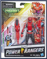 Red Ranger from Power Rangers Beast Morphers - Basic Series manufactured by Hasbro [Front]
