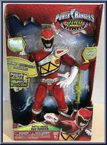 Battle Sound Red Ranger from Power Rangers Dino Charge - Basic Series manufactured by Bandai [Front]
