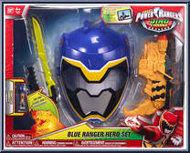 Blue Ranger Hero Set from Power Rangers Dino Charge - Role Play manufactured by Bandai [Front]