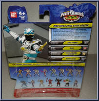 Green Ranger from Power Rangers Dino Super Charge - Dino Super Drive manufactured by Bandai [Back]