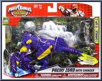 Pachy Zord (Purple) with Charger Action Figure