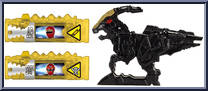 Parasurolophus from Power Rangers Dino Super Charge - Dino Charger Power Pack - Series 3 manufactured by Bandai [Loose]