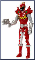 T-Rex Super Charge Red Ranger Action Figure