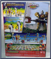 Titano Charge Megazord from Power Rangers Dino Super Charge - Deluxe Megazords manufactured by Bandai [Back]