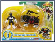Battle Armor Black Ranger from Power Rangers - Battle Armor manufactured by Fisher-Price [Front]
