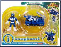 Battle Armor Blue Ranger from Power Rangers - Battle Armor manufactured by Fisher-Price [Front]