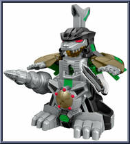 Battle Armor Green Ranger from Power Rangers - Battle Armor manufactured by Fisher-Price [Loose]