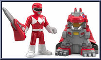 Battle Armor Red Ranger from Power Rangers - Battle Armor manufactured by Fisher-Price [Loose]