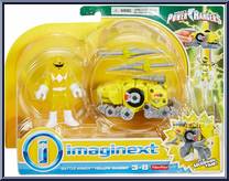 Battle Armor Yellow Ranger from Power Rangers - Battle Armor manufactured by Fisher-Price [Front]