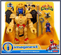 Goldar & Rita Repulsa from Power Rangers - Vehicles manufactured by Fisher-Price [Front]